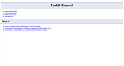 Desktop Screenshot of fornwall.net