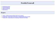 Tablet Screenshot of fornwall.net